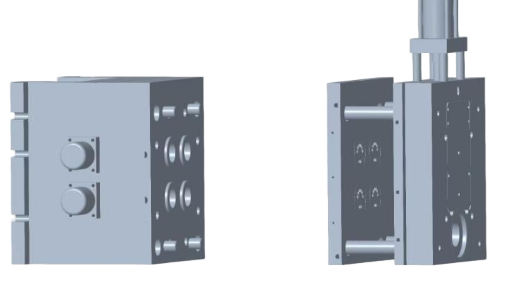 Rotor die-casting island media package ready for publishing