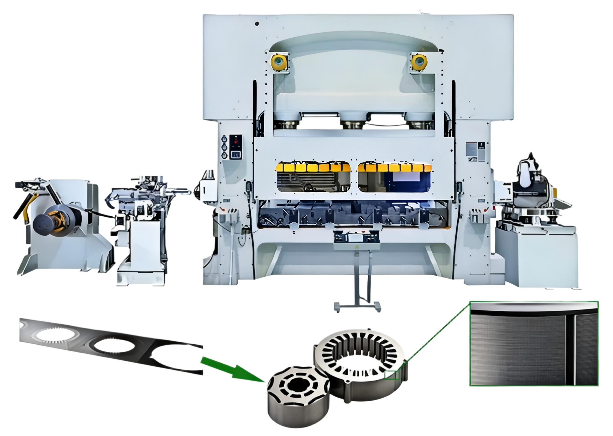 Motor Core Stamping Automation